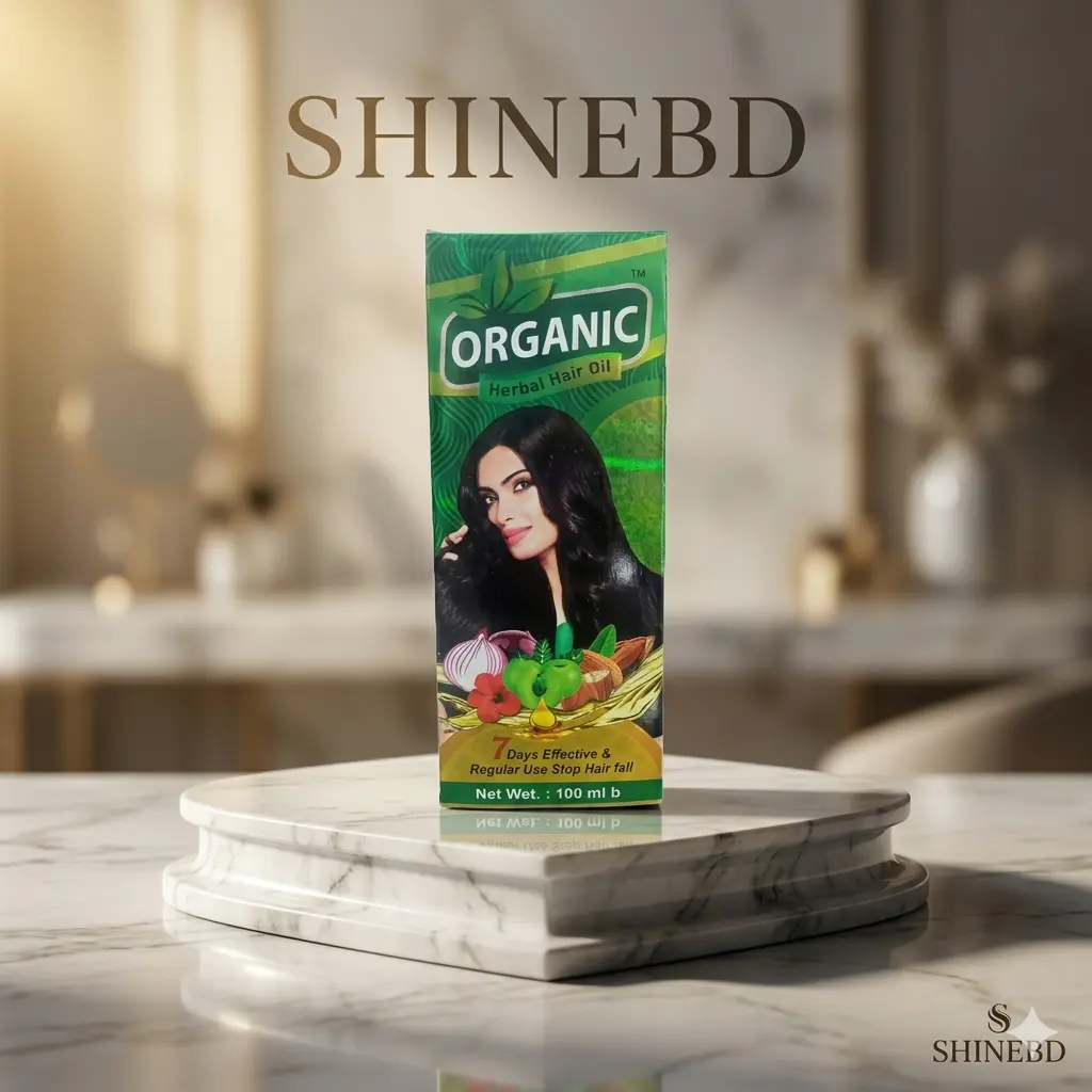 Organic Herbal Hair Oil – 100% Natural