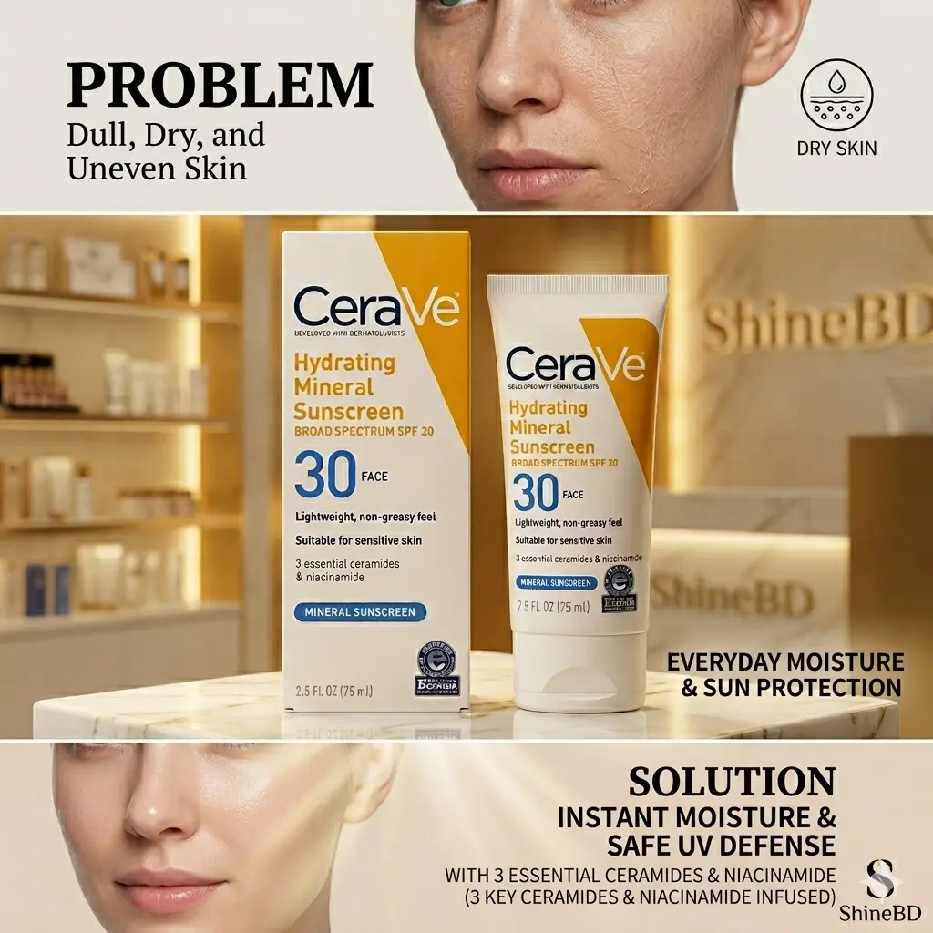Cera Ve Hydrating Mineral sunscreen