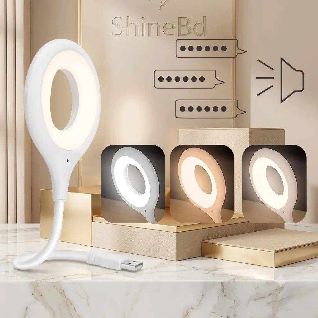 Smart voice control light