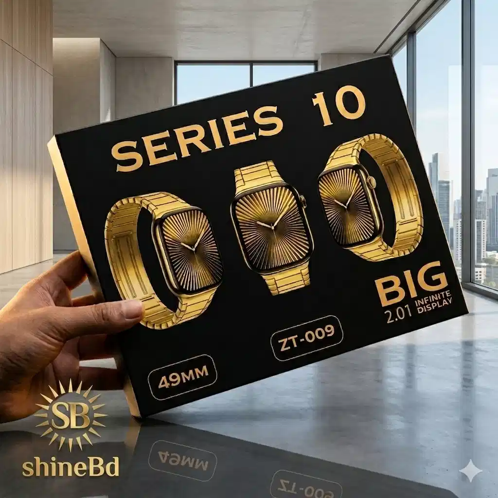 Premium Golden Edition Smartwatch Sale - Series 10 (ZT-009)