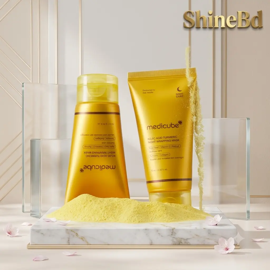 Medicube kojic acid Turmaric night wrapping mask
