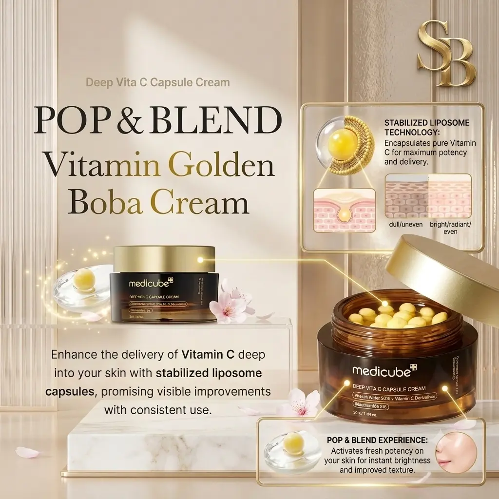 Medicube deep vita c capsule cream