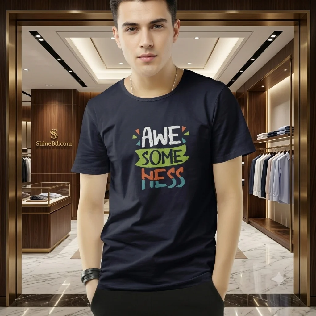 Unique Design Cotton T-Shirt