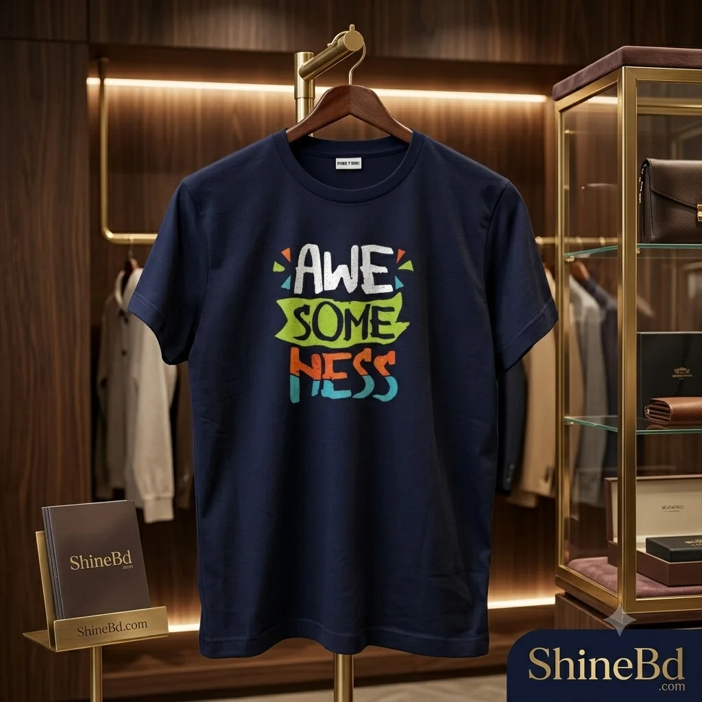 Unique Design Cotton T-Shirt