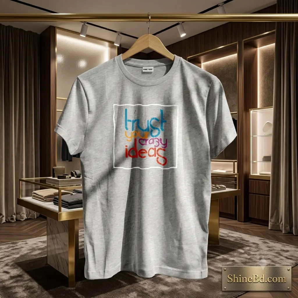 Unique Design Cotton T-Shirt