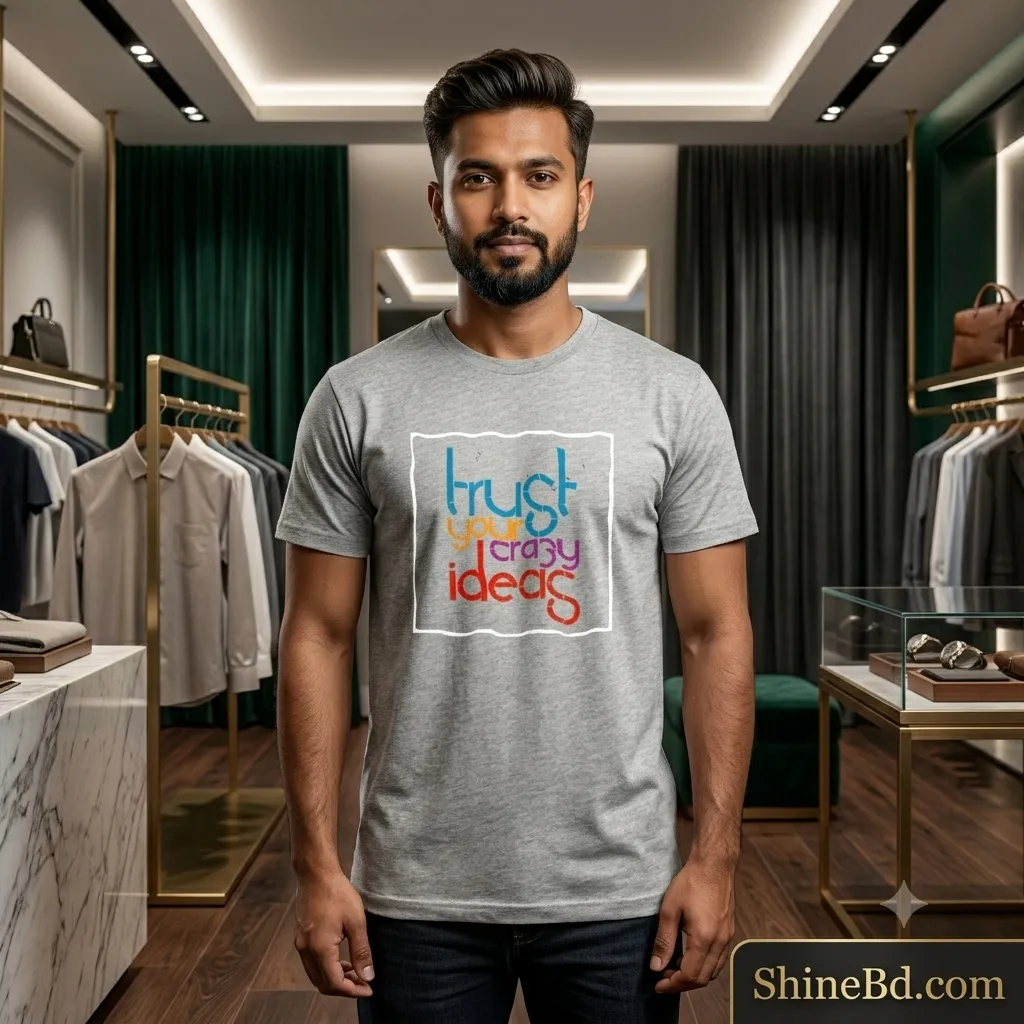 Unique Design Cotton T-Shirt