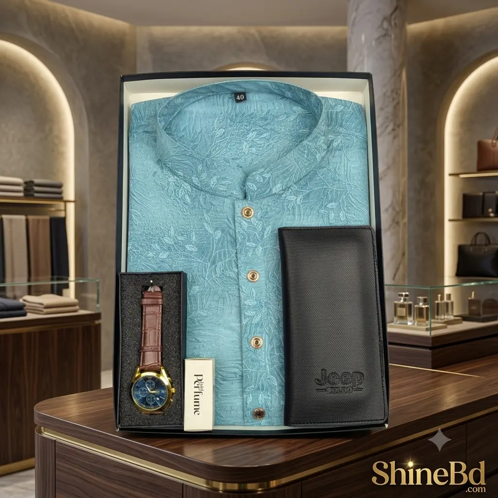Exclusive 4 in 1 Men's Punjabi Combo Pack