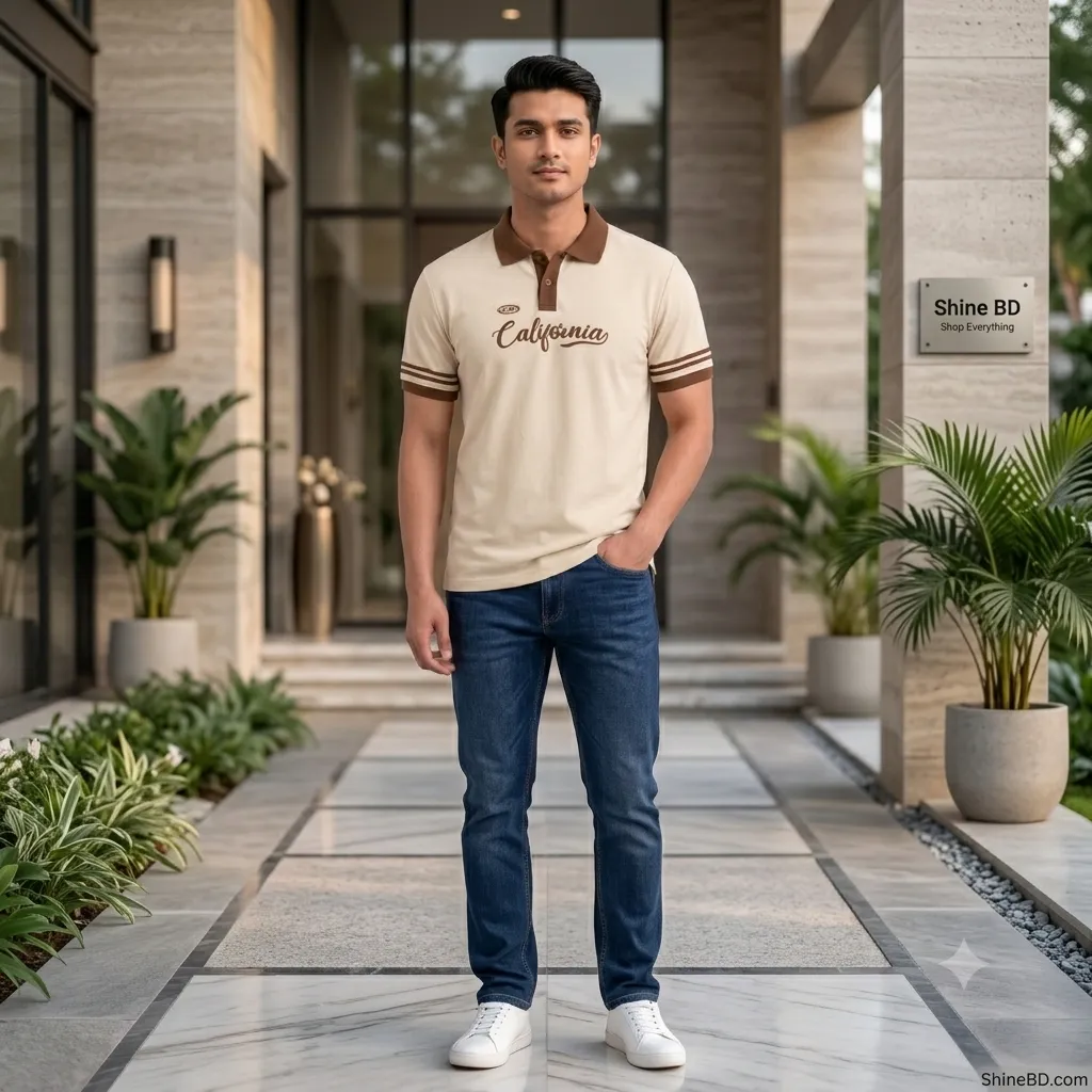 Premium Version Half Sleeve polo Shir