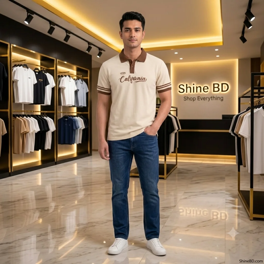 Premium Version Half Sleeve polo Shir