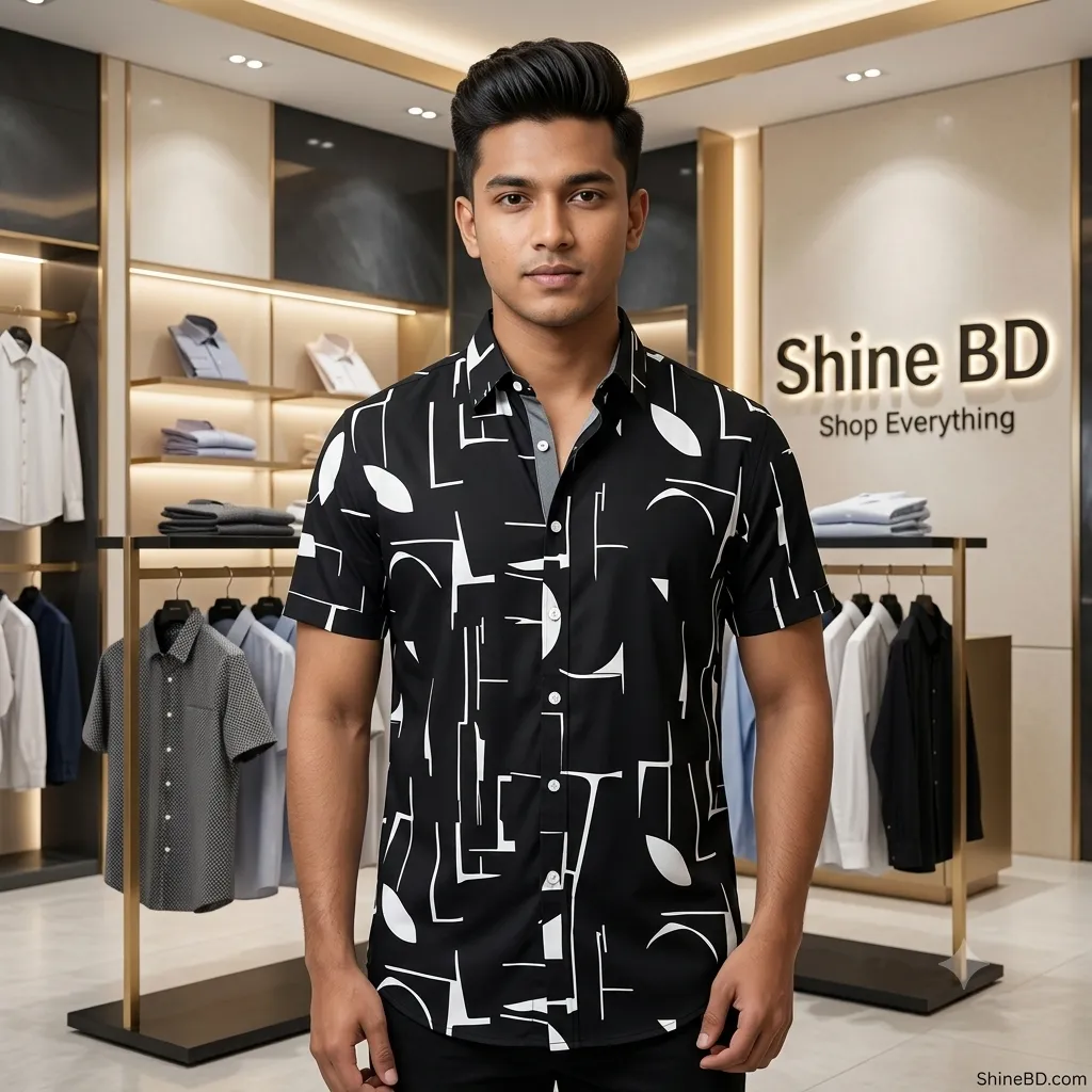 Stylish Half Sleeve Shirt