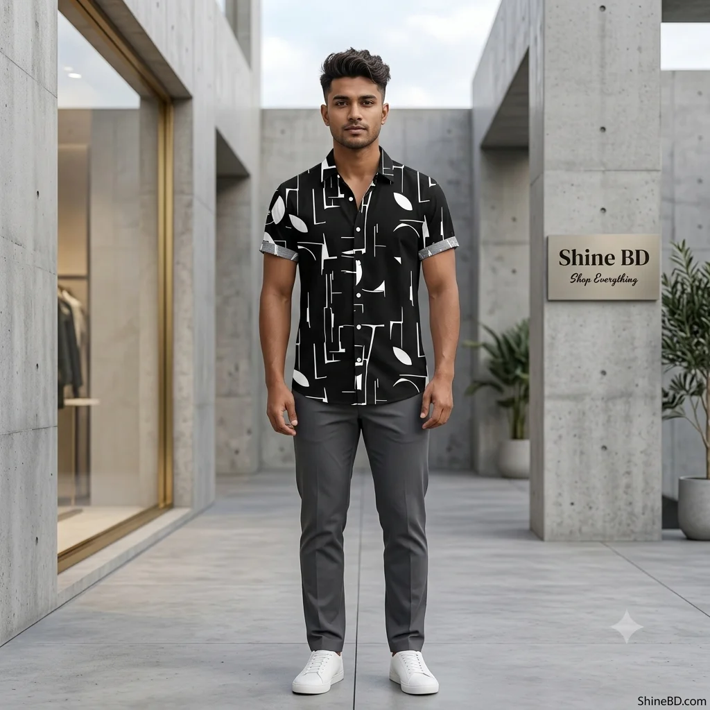 Stylish Half Sleeve Shirt