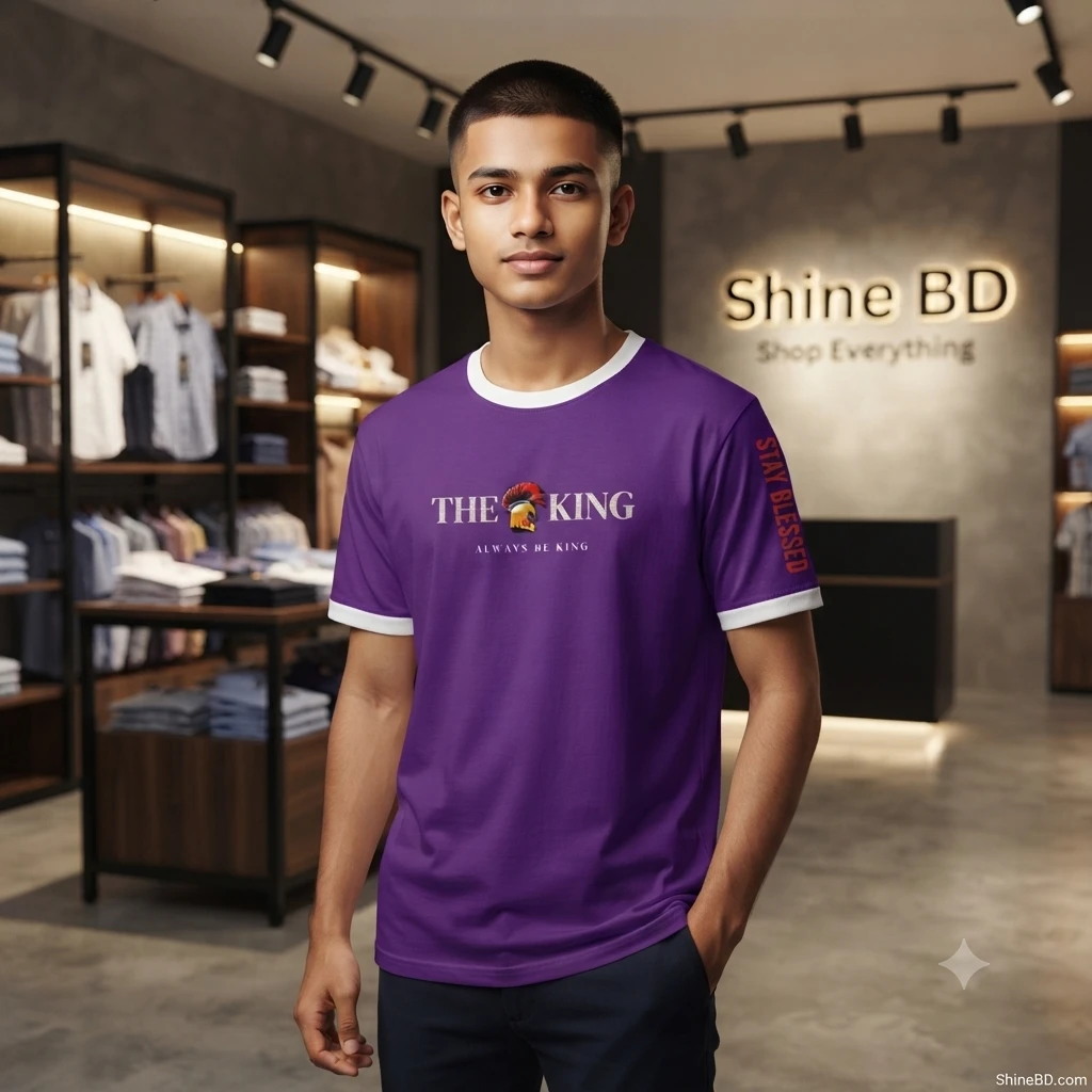 Premium Streetwear Drop Shoulder T-shirt for Men