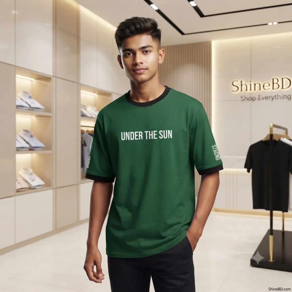 Premium Streetwear Drop Shoulder T-shirt for Men