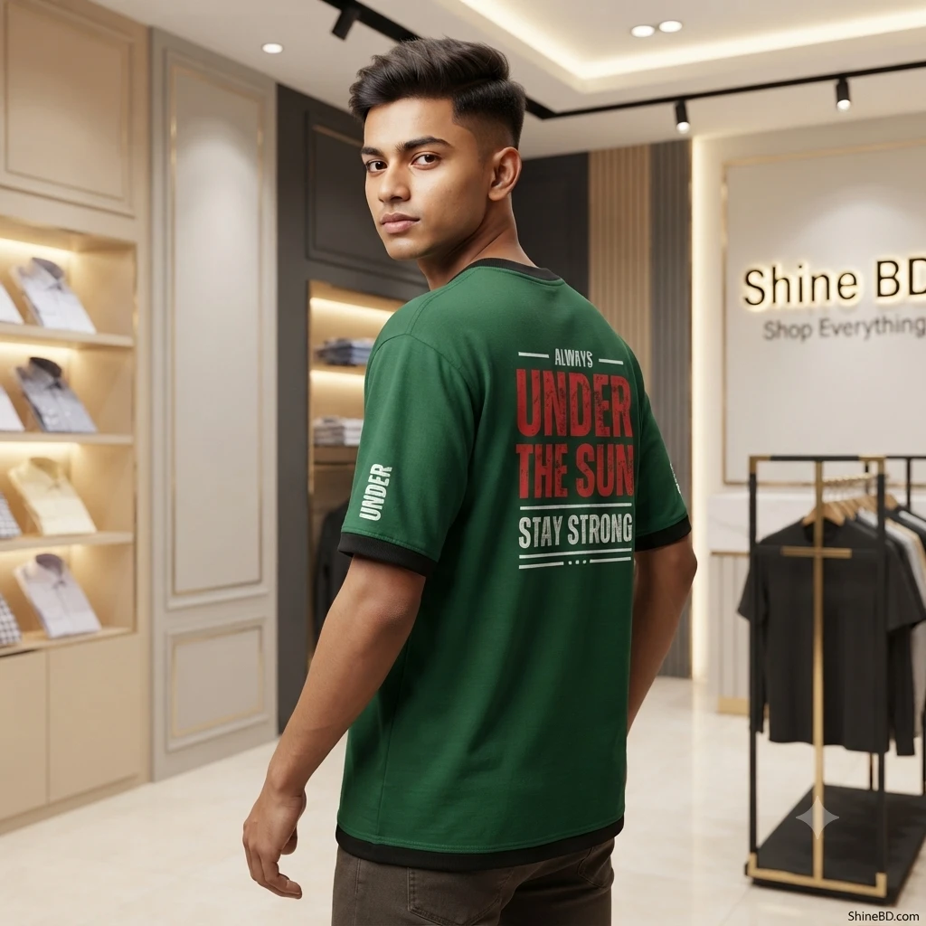 Premium Streetwear Drop Shoulder T-shirt for Men