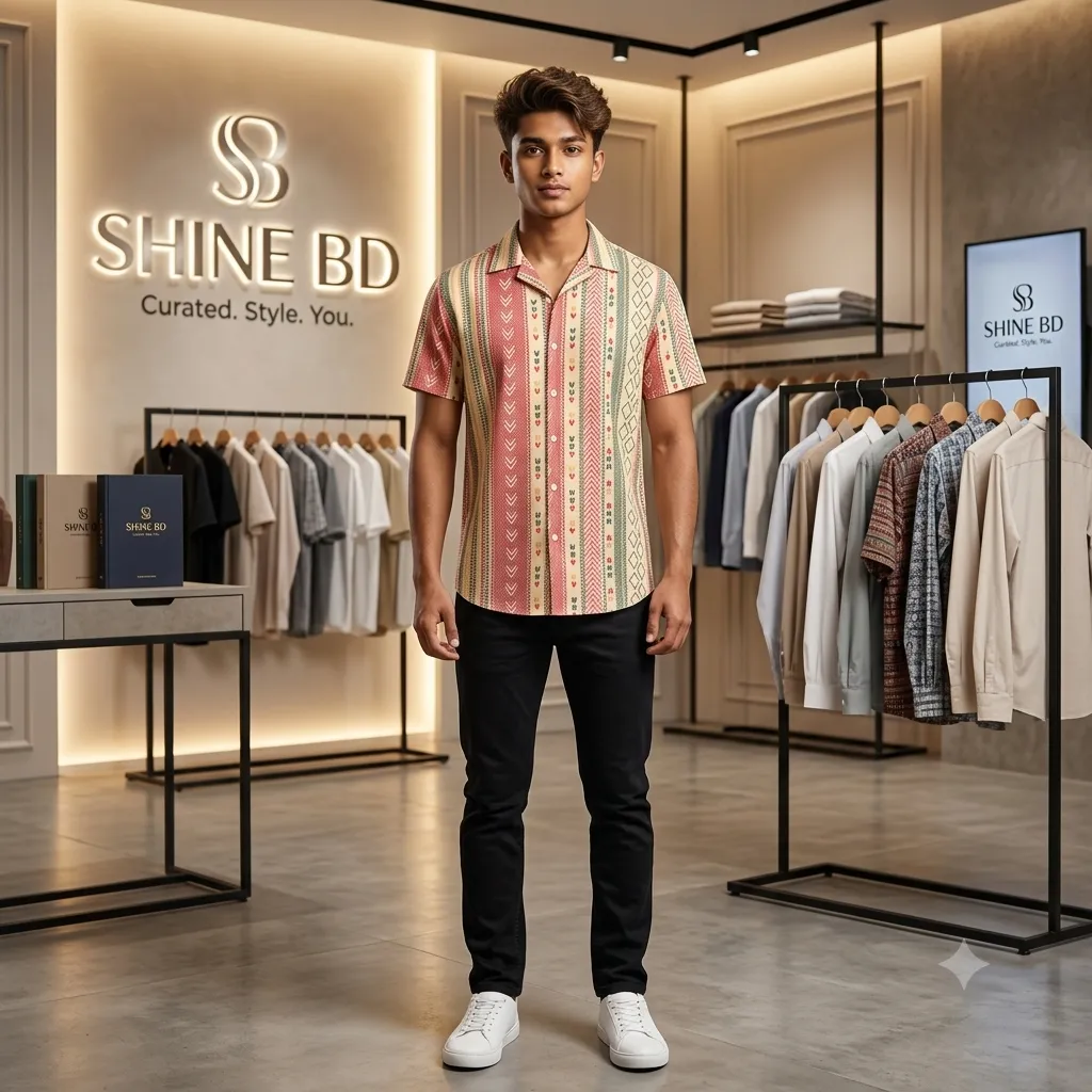 Stylish Half Sleeve Shirt