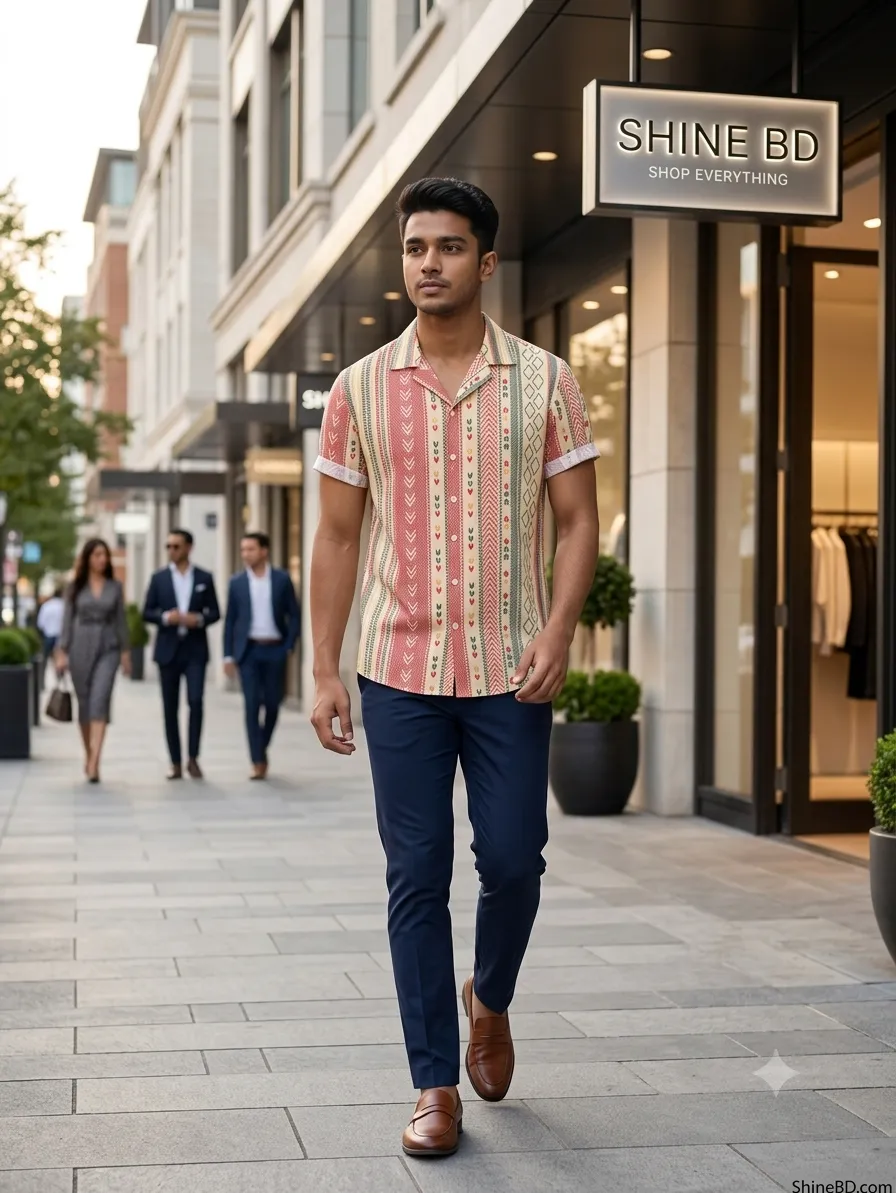 Stylish Half Sleeve Shirt