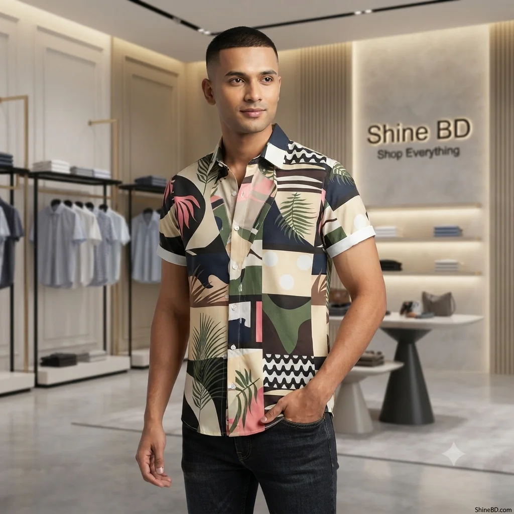 Stylish Half Sleeve Shirt