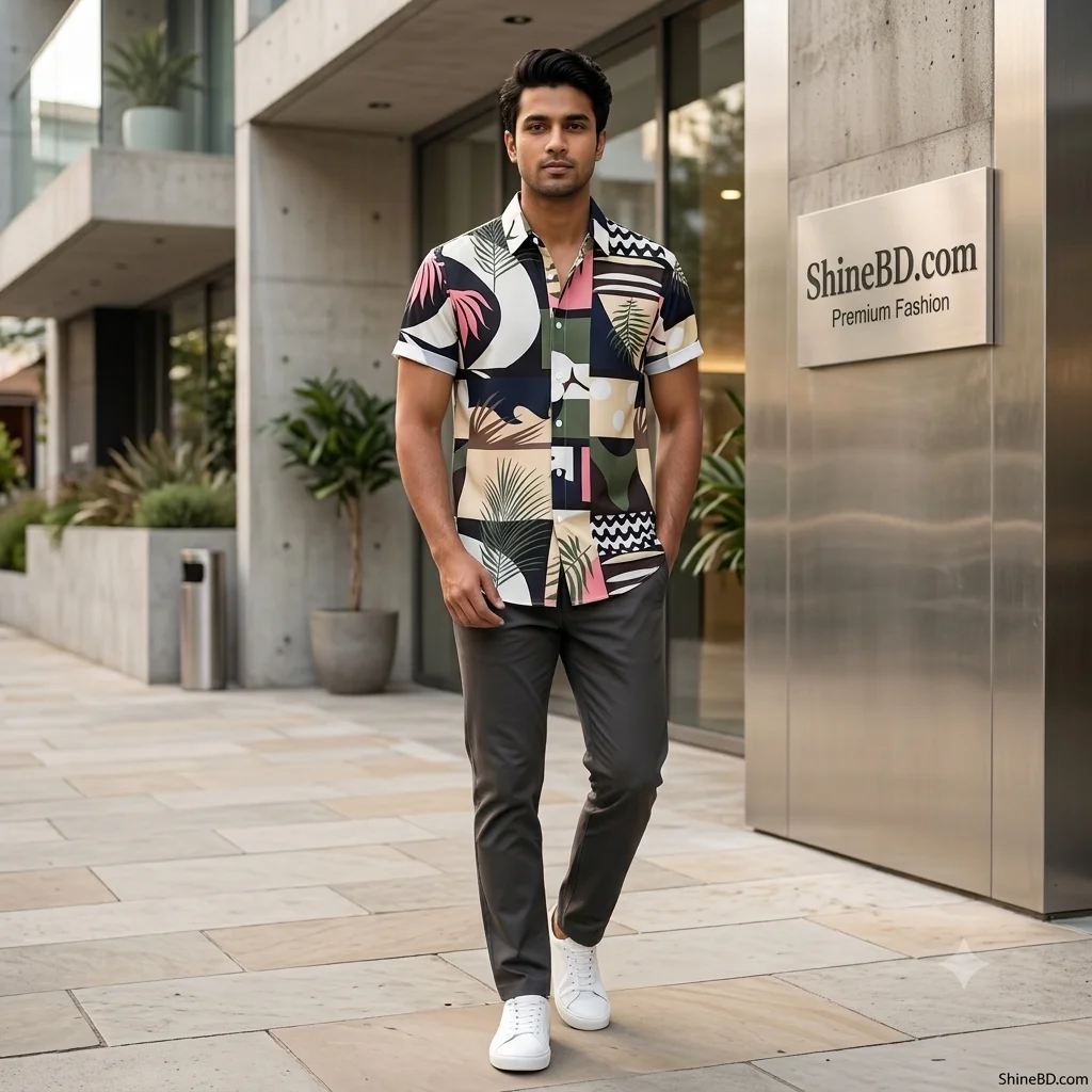 Stylish Half Sleeve Shirt