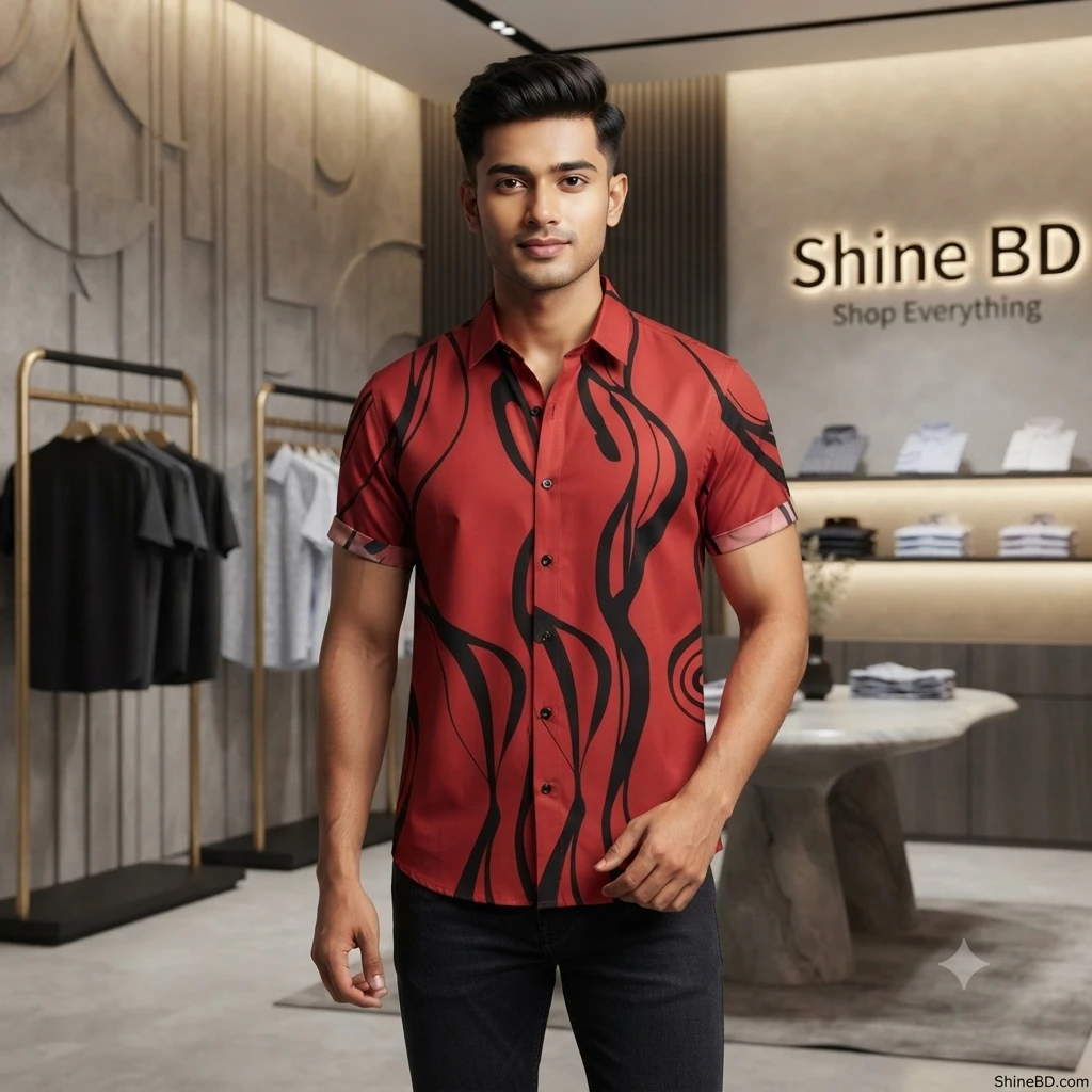 Stylish Half Sleeve Shirt