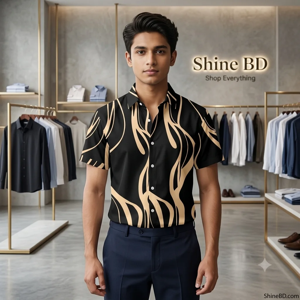 Stylish Half Sleeve Shirt