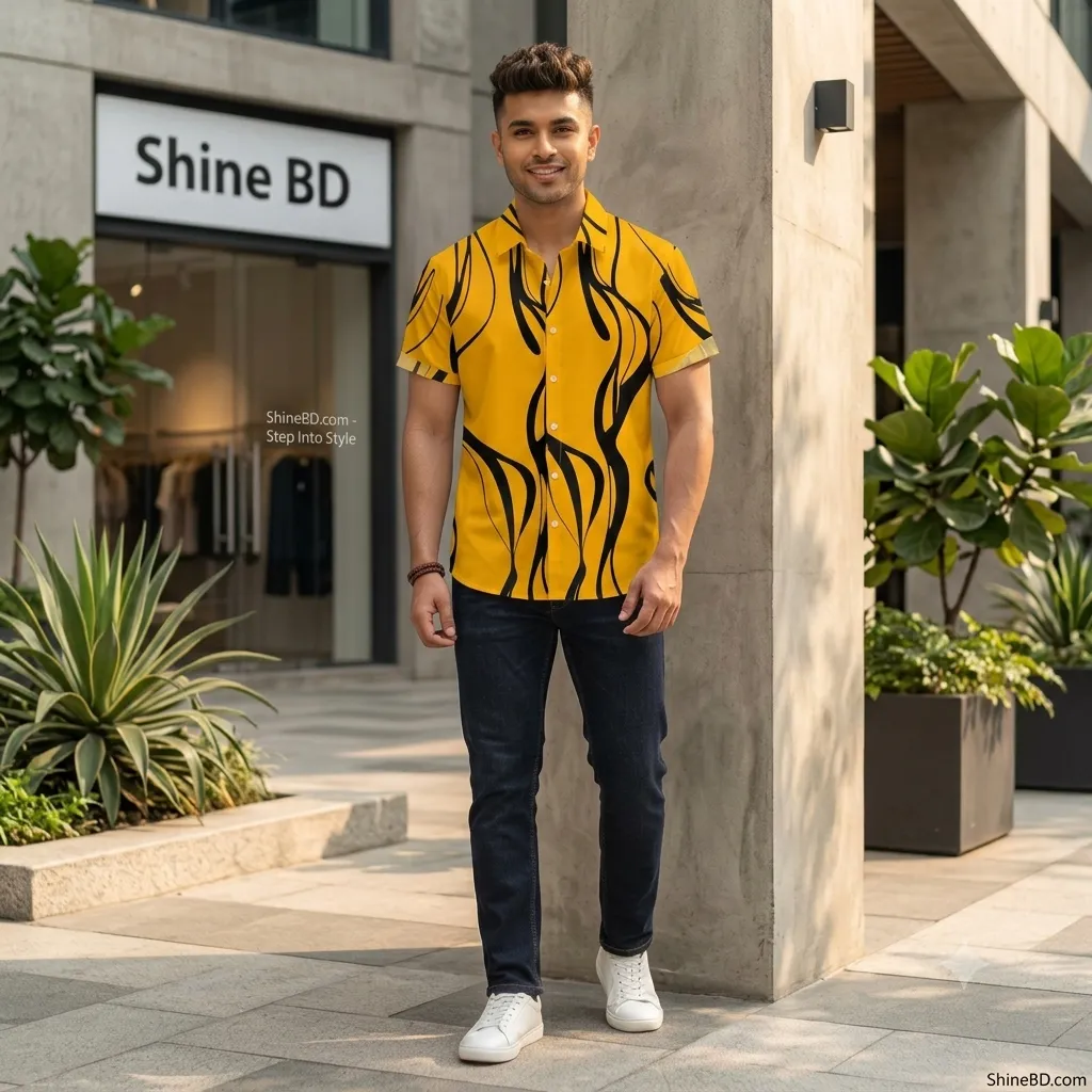 Stylish Half Sleeve Shirt