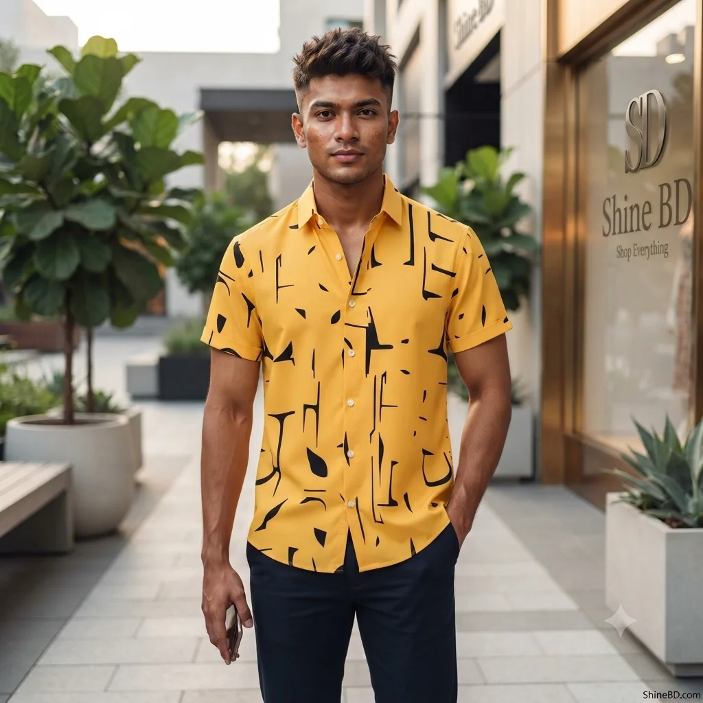 Stylish Half Sleeve Shirt