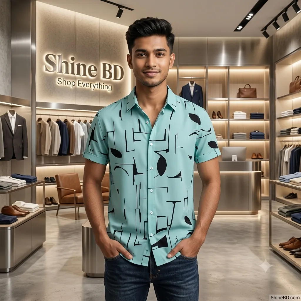 Stylish Half Sleeve Shirt