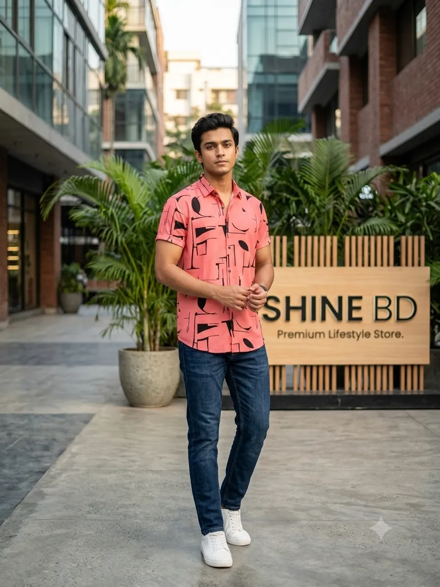 Stylish Half Sleeve Shirt