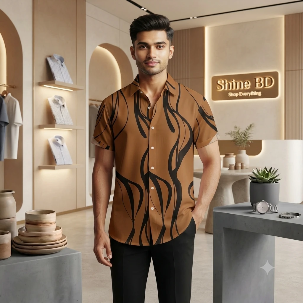 Stylish Half Sleeve Shirt