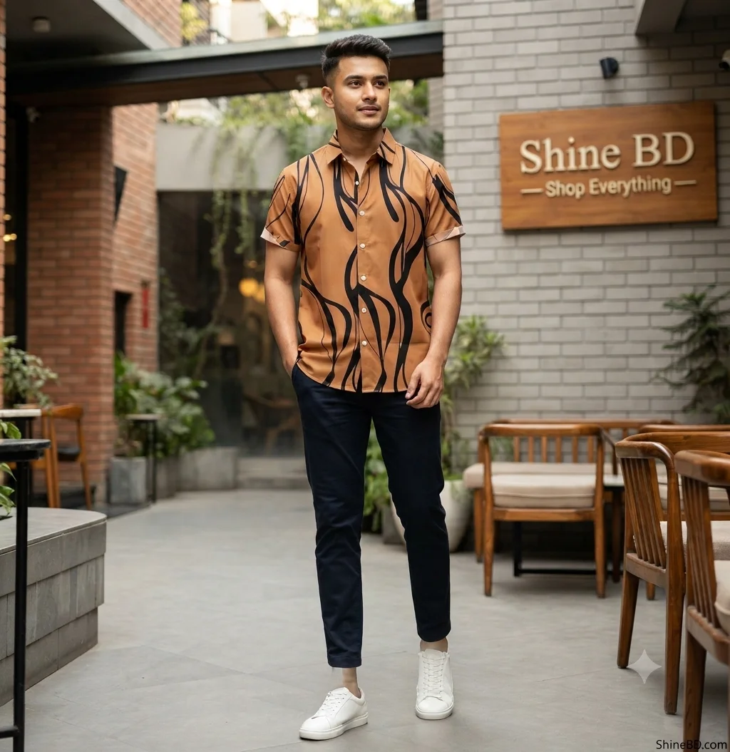 Stylish Half Sleeve Shirt