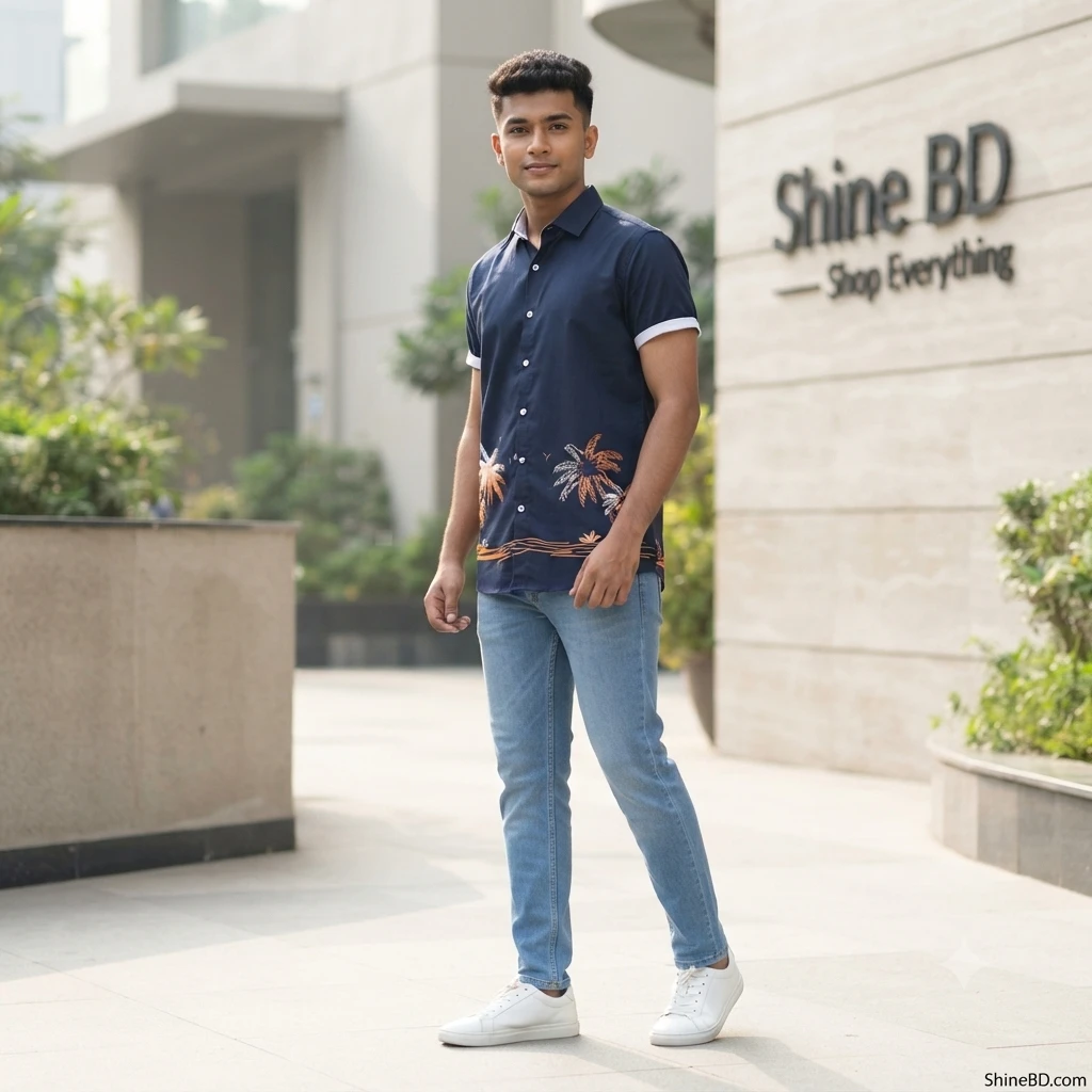 Half Sleeve Casual Shirt