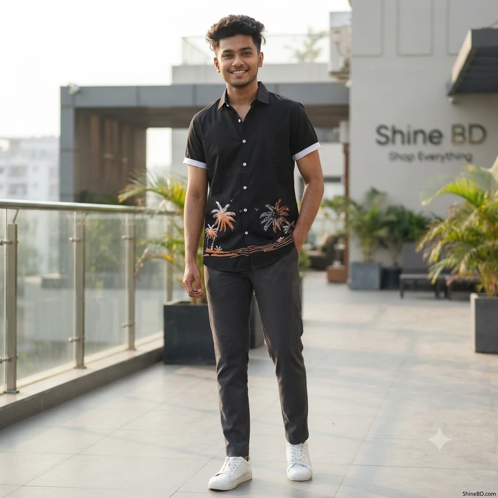 Stylish Half Sleeve Shirt