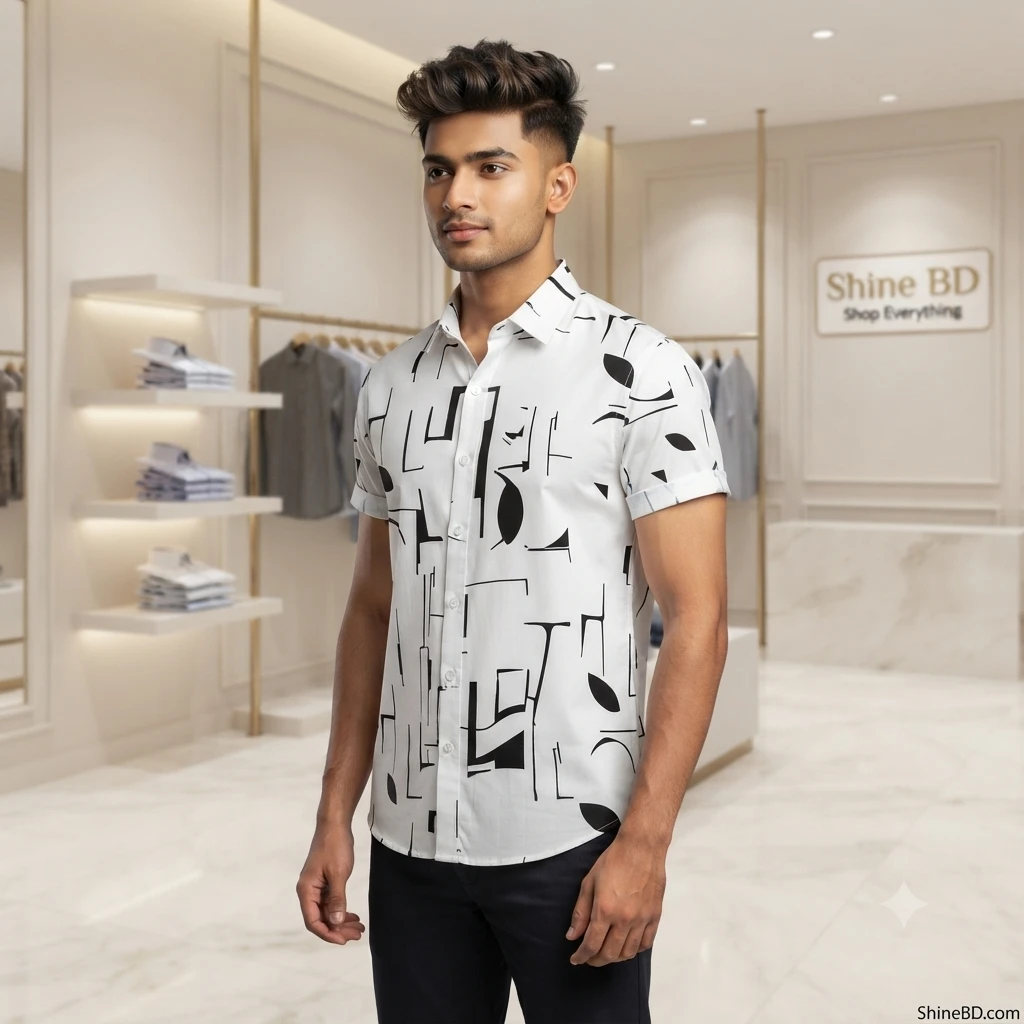 Stylish Half Sleeve Shirt