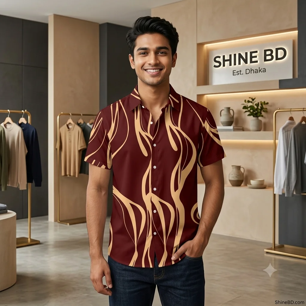 Stylish Half Sleeve Shirt