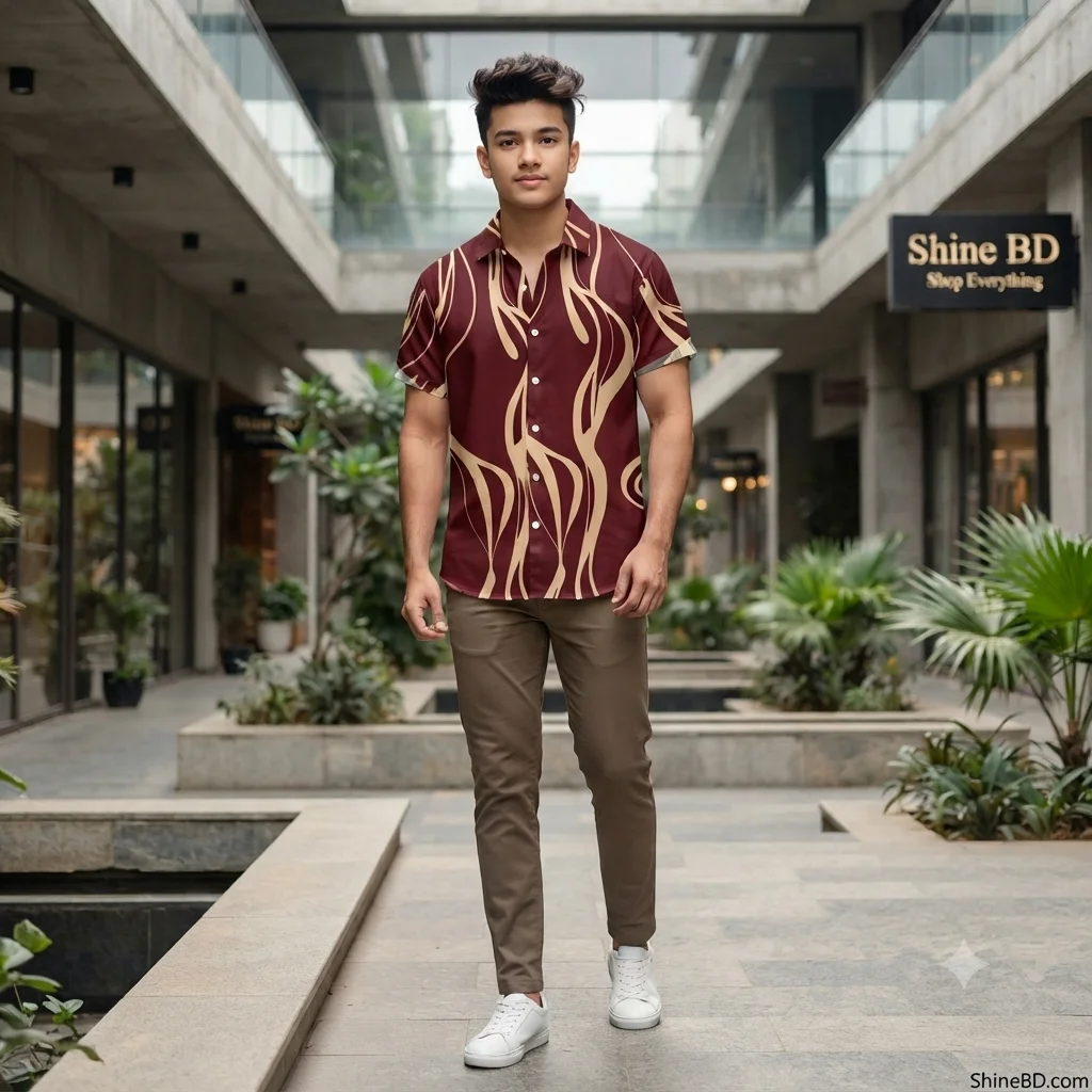 Stylish Half Sleeve Shirt
