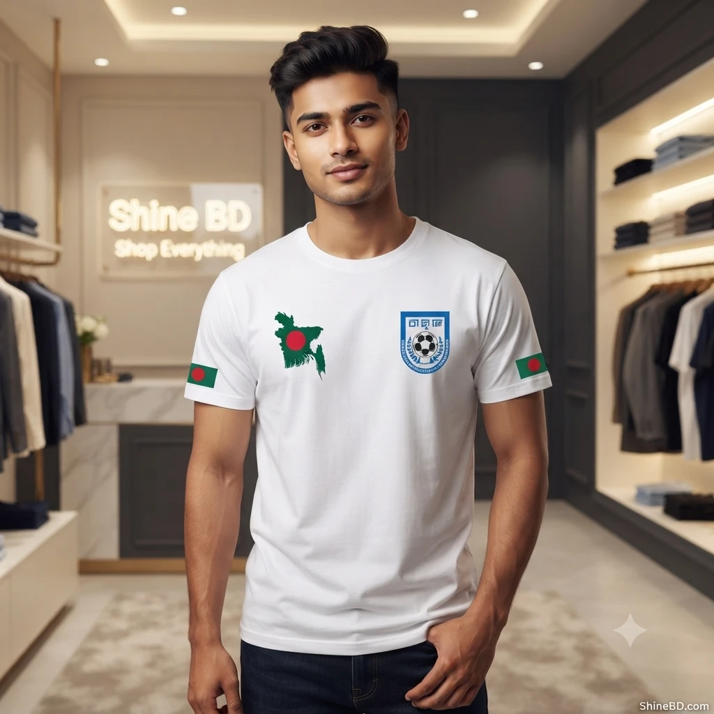 Bangladesh Football Edition Premium Drop-Shoulder