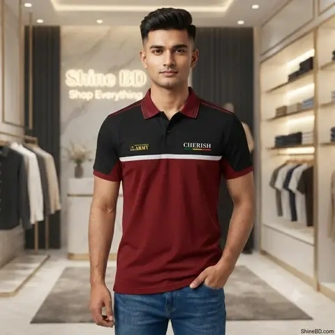 Cotton Polo Shirt For Men's