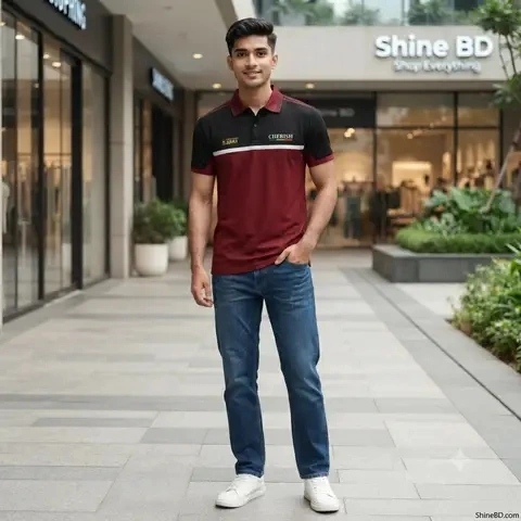 Cotton Polo Shirt For Men's