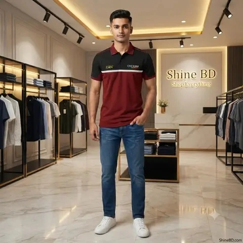 Cotton Polo Shirt For Men's
