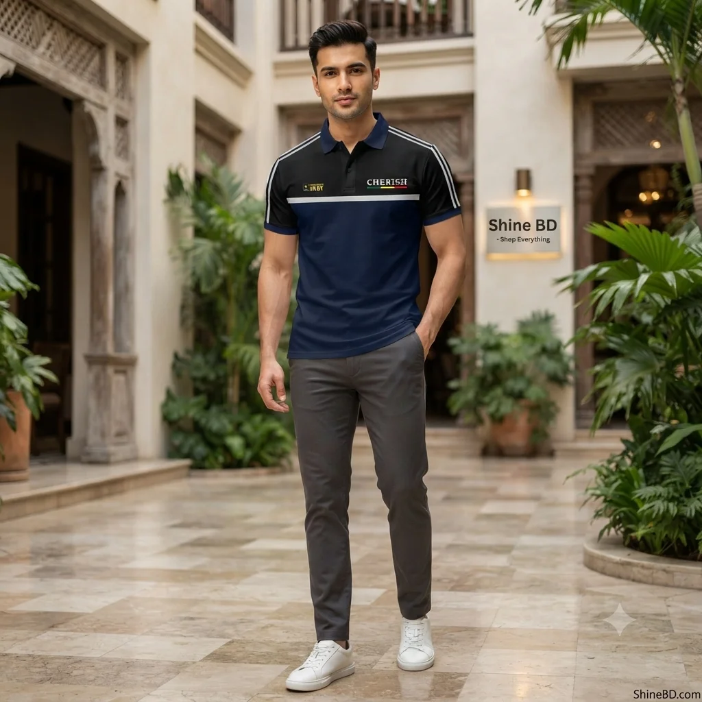 Cotton Polo Shirt For Men's