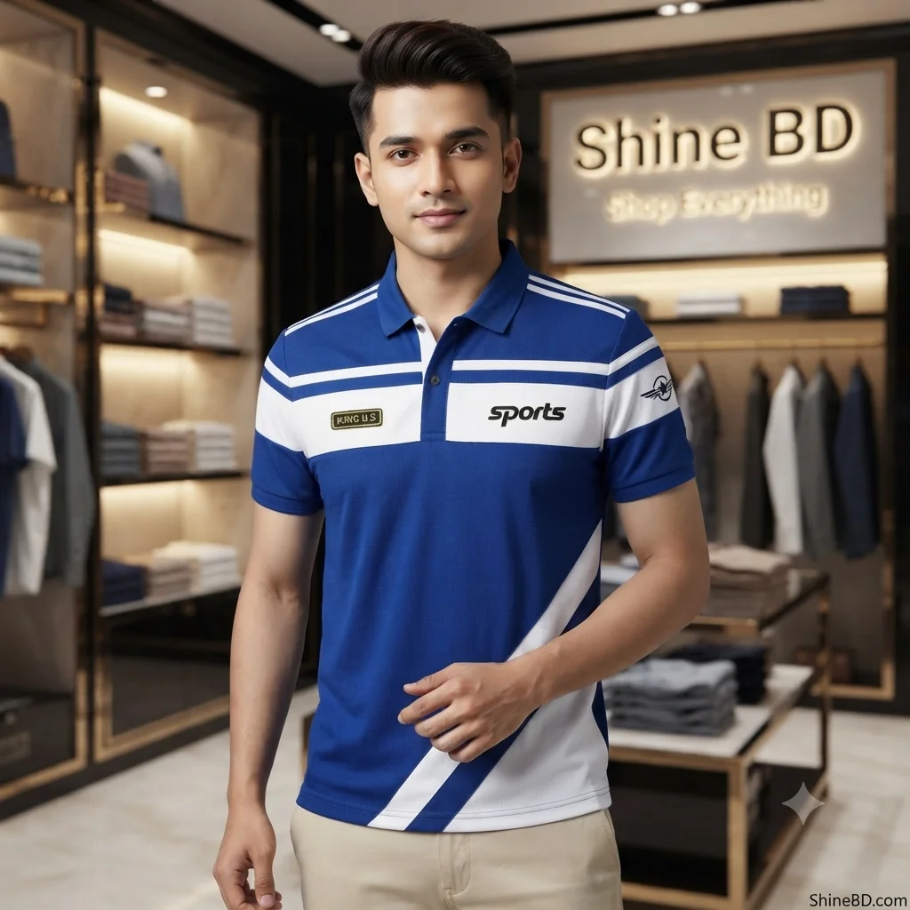 Cotton Polo Shirt For Men's