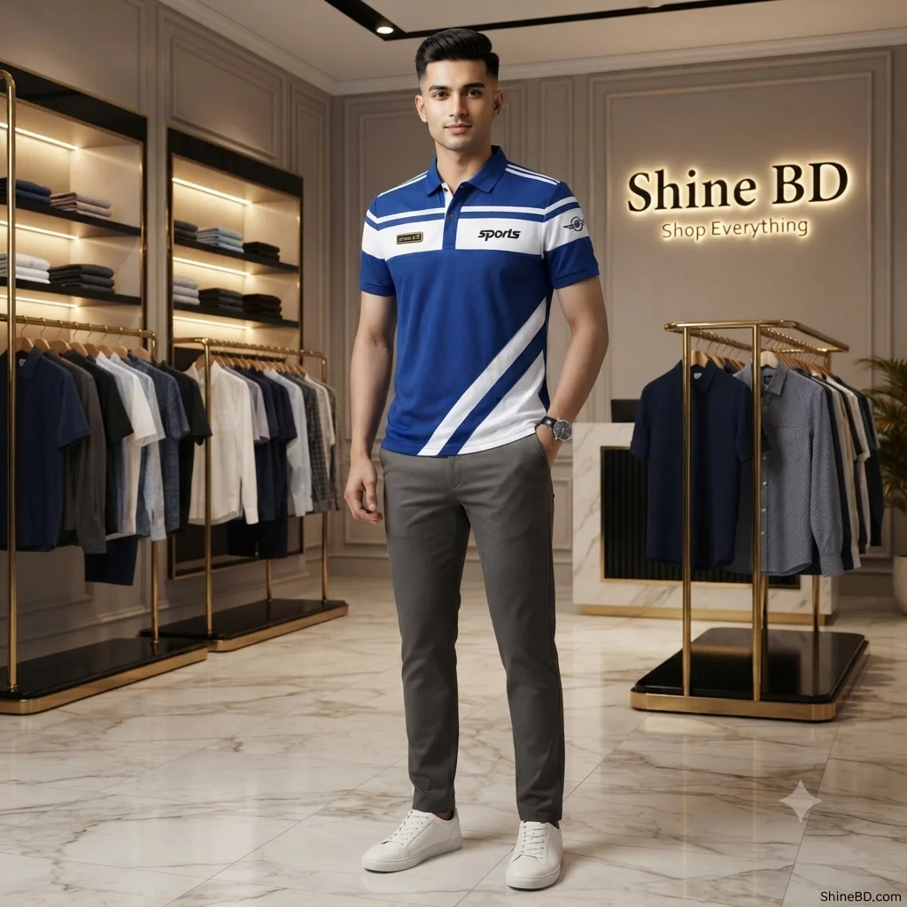 Cotton Polo Shirt For Men's
