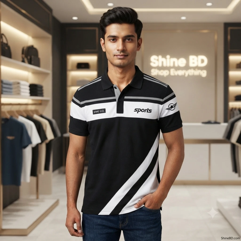 Cotton Polo Shirt For Men's