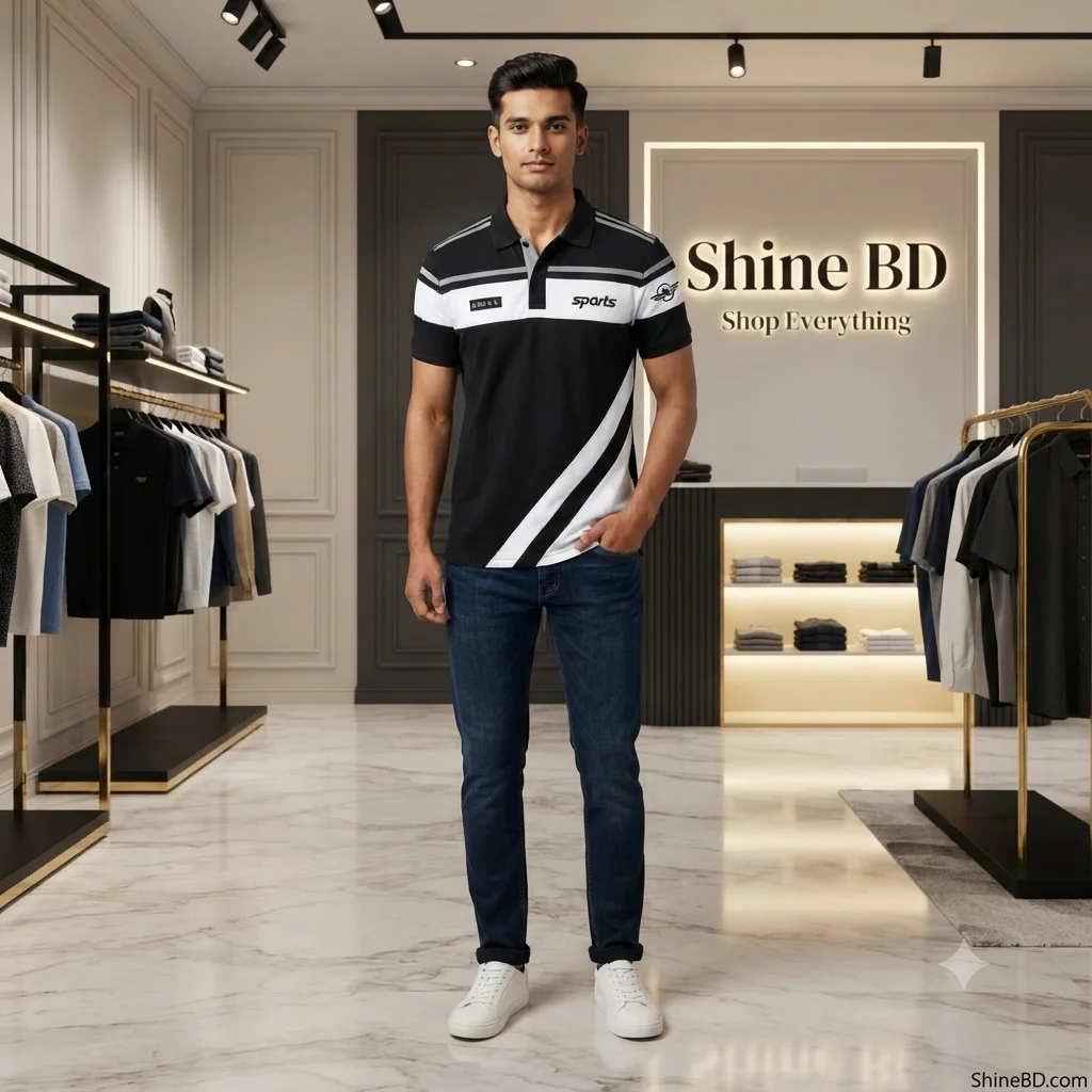 Cotton Polo Shirt For Men's
