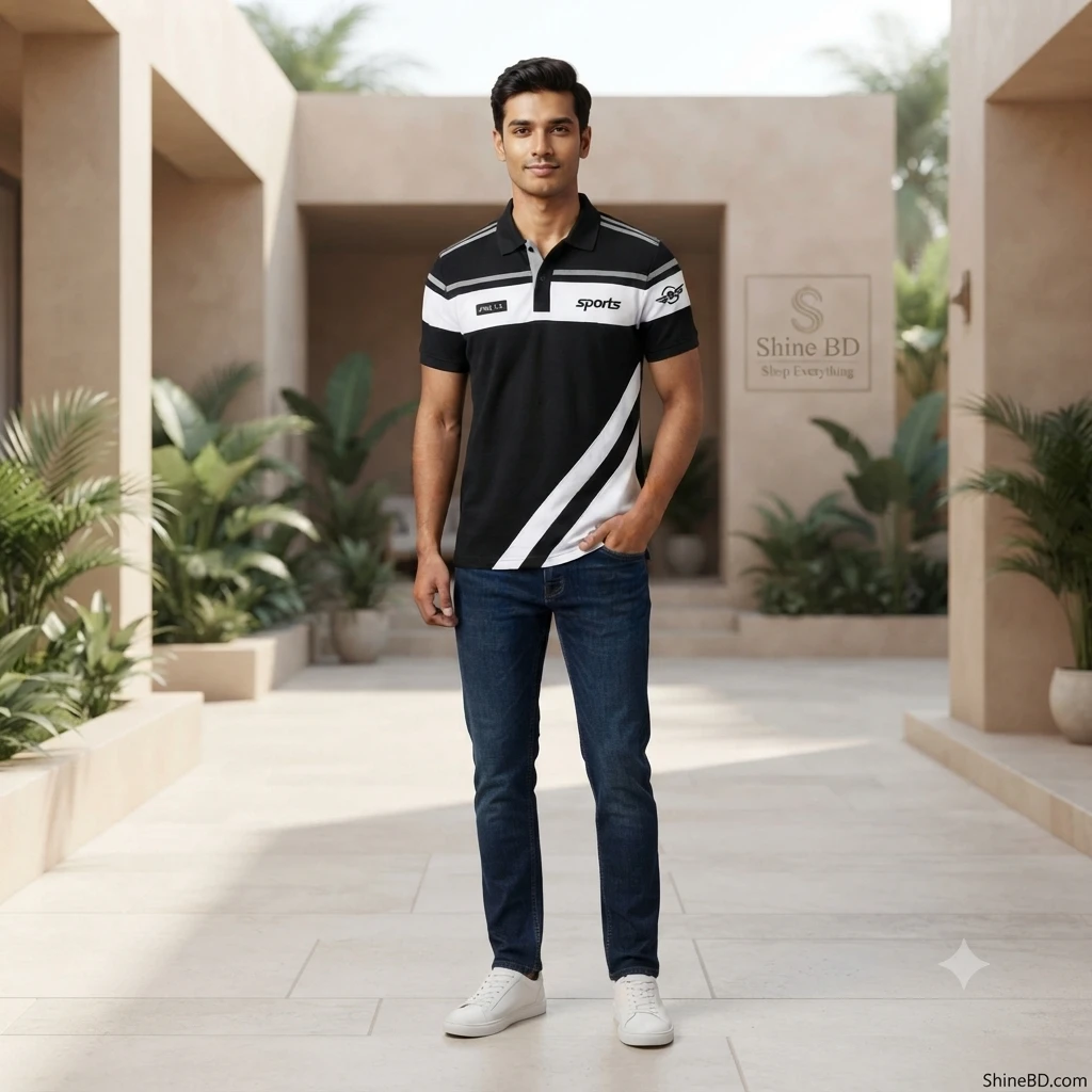 Cotton Polo Shirt For Men's