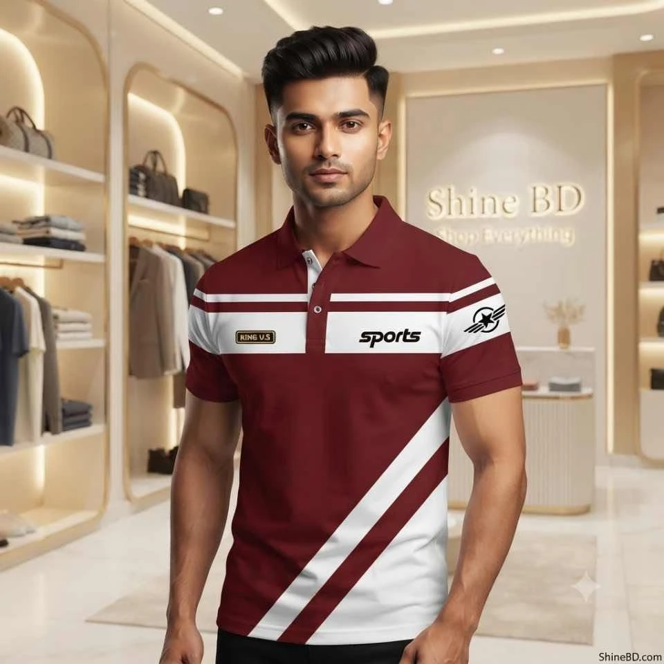 Cotton Polo Shirt For Men's