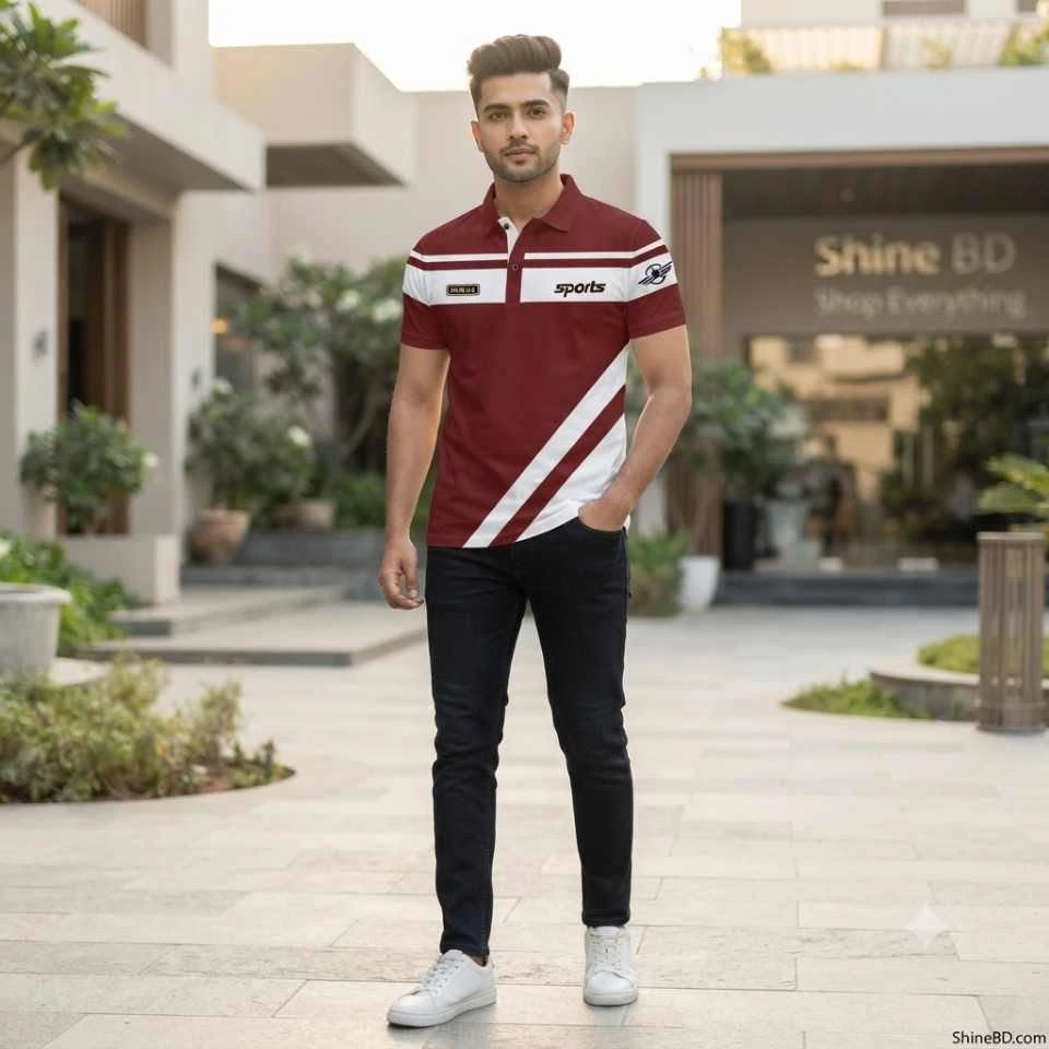 Cotton Polo Shirt For Men's