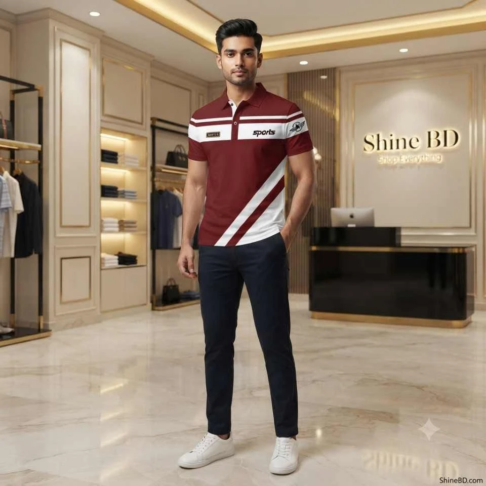 Cotton Polo Shirt For Men's