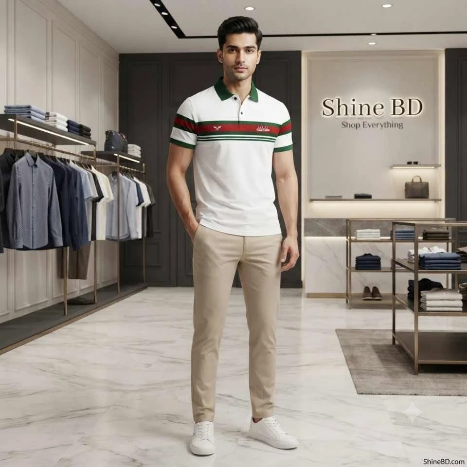 Cotton Polo Shirt For Men's