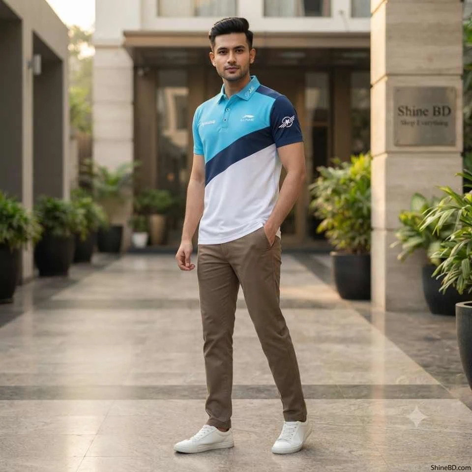 Cotton Polo Shirt For Men's
